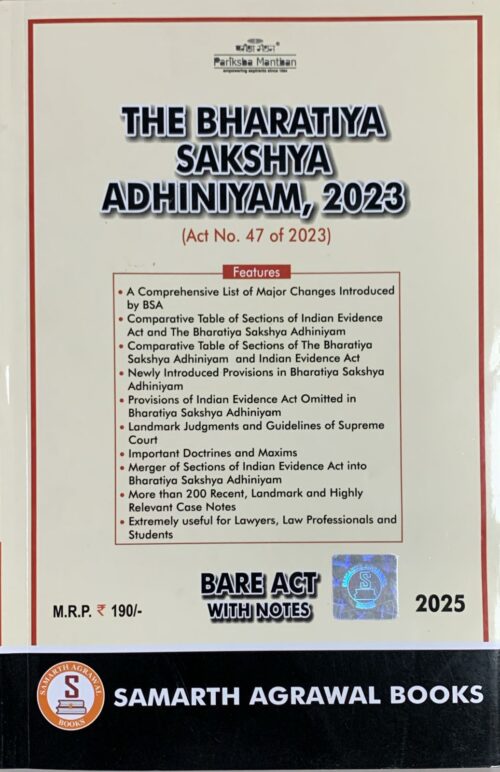 The Bharatiya Sakshya Adhiniyam, 2023