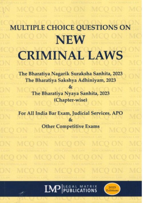 Multiple choice Questions on New Criminal Laws (BNSS,BNS ,BSA )