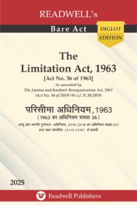Readwell's Bare Act The Limitation Act, 1963
