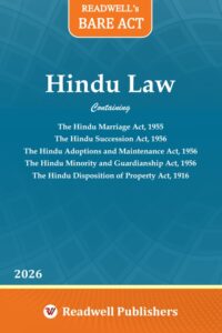 Readwell's Bare Act Hindu Law [Edition-2026]