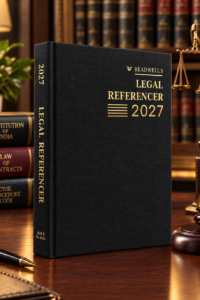 Readwell's Legal Referencer 2027 | SIZE 18x24 | BLACK Cloth Binding | Hardbound