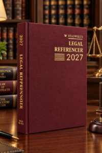 Readwell's Legal Referencer 2027 | SIZE 18x24 | Maroon Cloth Binding | Hardbound